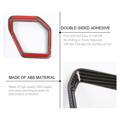 For 2021+ Ford Bronco Car Rear Trunk Speaker Decor Frame Panel Trim Cover