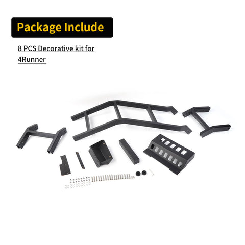 For 2010-2023 4Runner Rear Door Roof Ladder Tailgate Hatch Ladder Accessories