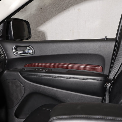 For 2014-2020 Dodge Durango Interior Center Console Dash Set Decor Cover Trims Kit