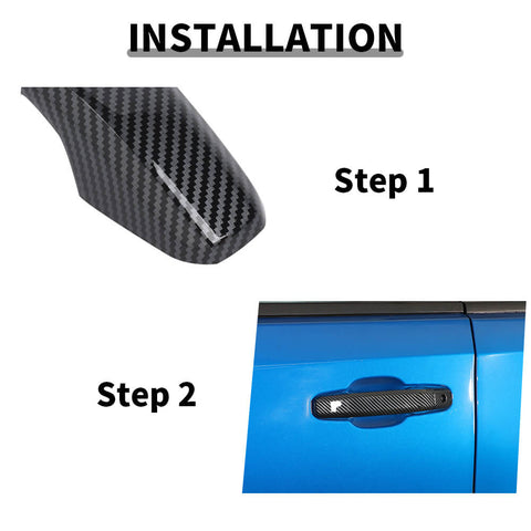 For 2023+ Chevy Colorado/MC-CANYON/2019+ Silverado/GMC-SIERRA Car Door Handles Cover Trim Shell