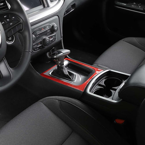 Interior Gear Panel Decor Cover Trim Sticker For Dodge Charger 2015+ Accessories | CheroCar