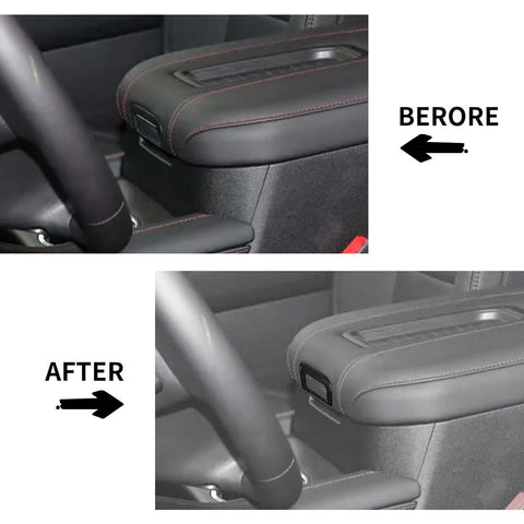 Armrest Box Switch Cover Trim For Chevy Suburban 2020+ Accessories | CheroCar