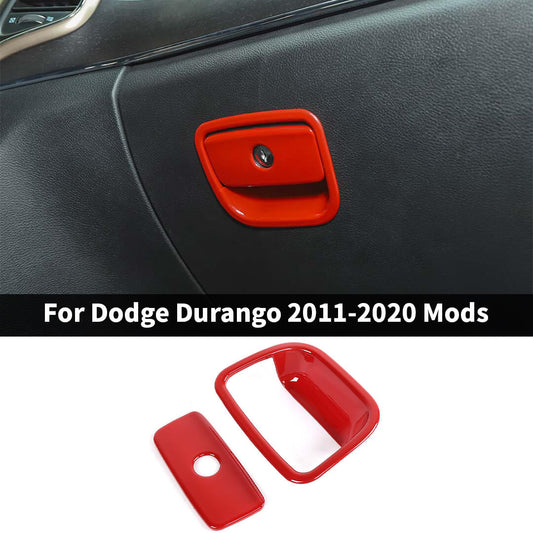 For 2011-2020 Dodge Durango Interior Co-pilot Storage Box Handle Cover Trim