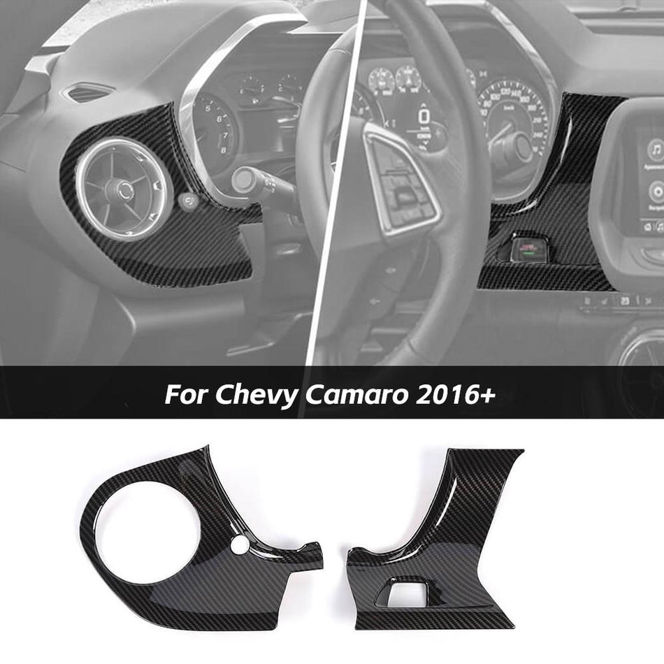For 2016+ Chevy Camaro Center Console Dashboard Panel Cover Trim