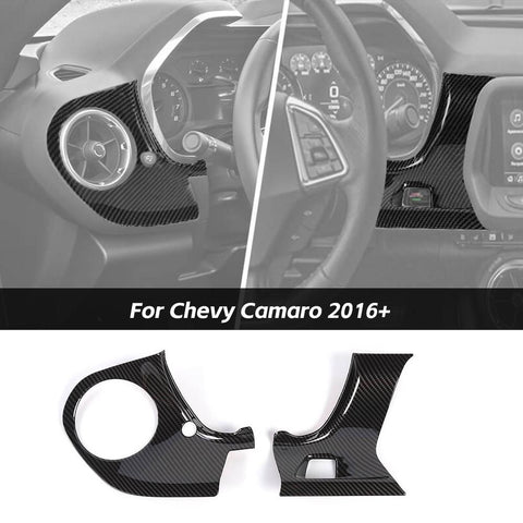 Center Console Dashboard Panel Cover Trim For Chevy Camaro 2016+ Accessories | CheroCar