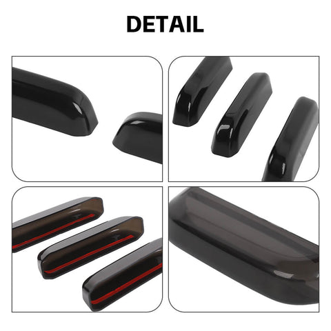 For 2021+ Ford F150 Raptor Front Bumper Grille Light Panel Guard Cover Trim Decor