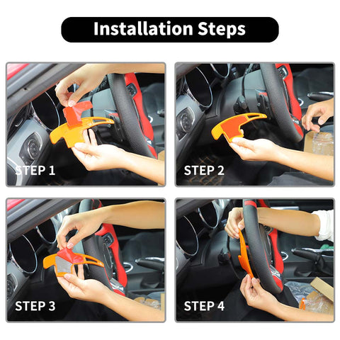 13 x Interior Center Console Trim Cover Kit For Ford Mustang 2015+ Orange Accessories | CheroCar