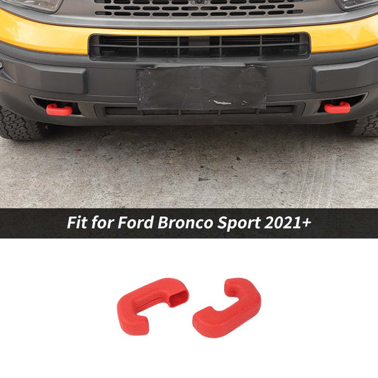 Bumper Track Tow Hook Trailer Trim Protector For Ford Bronco Sport 2021+ Accessories | CheroCar