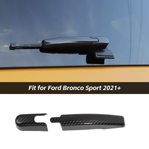 Rear Window Rain Wiper Cover Trim Decor For Ford Bronco Sport 2021+ Accessories | CheroCar