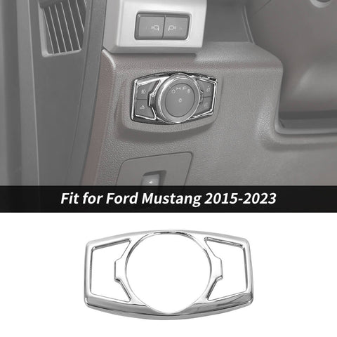 For 2015-2023 Ford Mustang & 2015-2020 F150 Headlight Switch Knob Cover Trim