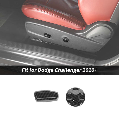 Interior Trim Full Set Available Separately Carbon Fiber For Dodge Challenger 2009-2014 Accessories | CheroCar