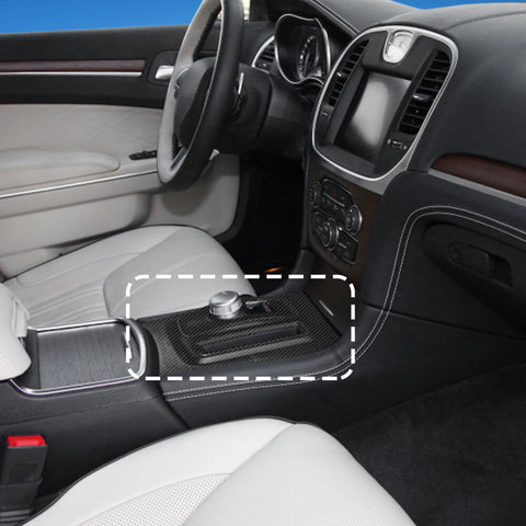 For 2015+ Chrysle 300/300C Center Console Gear Shift Panel Cover Trim