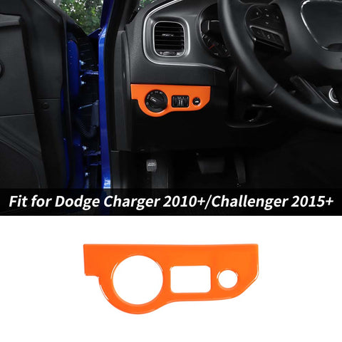Interior Headlight Switch Button Decor Cover Trim For Dodge Charger 2010+/Challenger 2015+ Accessories | CheroCar