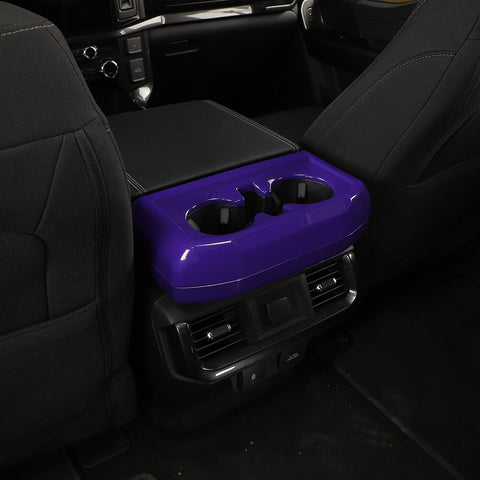 For 2021+ Ford F150 31 x Inner Center Console & Car Door Cover Trim Kit 4 Door Purple