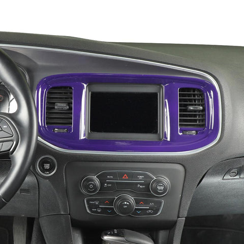 Interior GPS Navigation Panel Cover Trim For Dodge Charger 2015+ Accessories | CheroCar