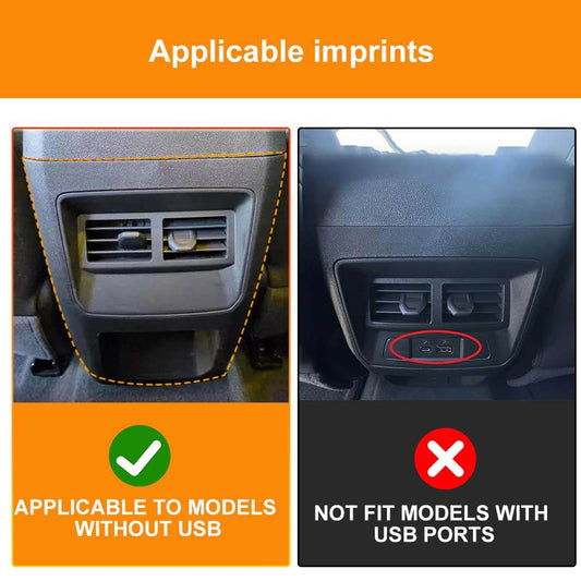 For 2023+ Chevy Colorado/GMC-CANYON Rear Air Vent Frame Cover Decor Trim