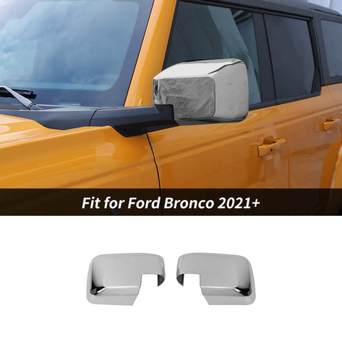 Side Rearview Mirror Caps Cover For Ford Bronco 2021+ Accessories｜CheroCar