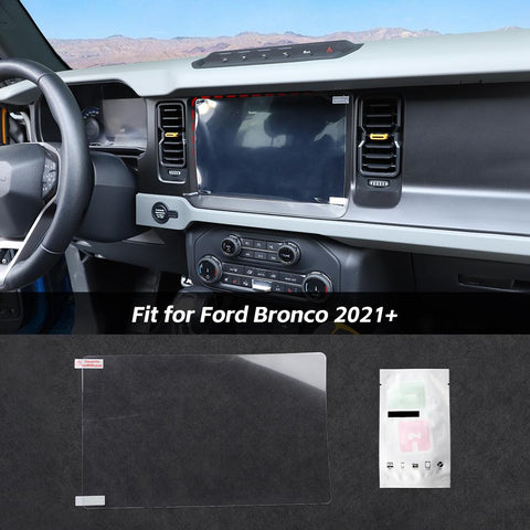 Navigation GPS Screen Protector Film For Ford Mustang 2015+/F150 2015-2020/Bronco 2021+ Accessories | CheroCar