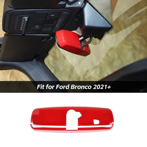 Rearview Mirror Cover Trim For Ford Bronco 2021+/Mustang 2015+ Accessories | CheroCar