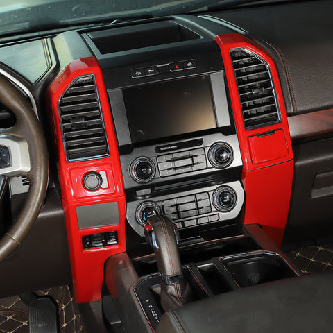 For 2015-2020 Ford F150 6 x Central Control Panel Cover Trim Frame