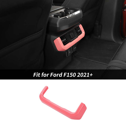 Interior Rear AC Air Vent Outlet Cover Trim Strip For Ford F150 2021+ Accessories | CheroCar