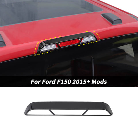 For 2015+ Ford F150 Third 3rd Brake Light Lamp Cover Overlay Trim
