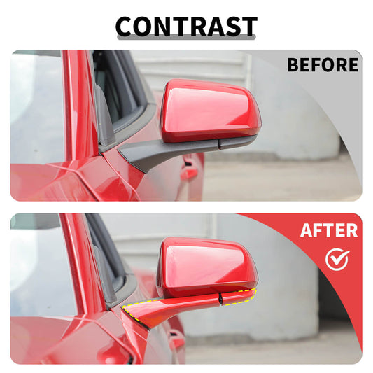 For 2024+ Ford Mustang Side Mirror Arm Base Panel Decor Cover Trim