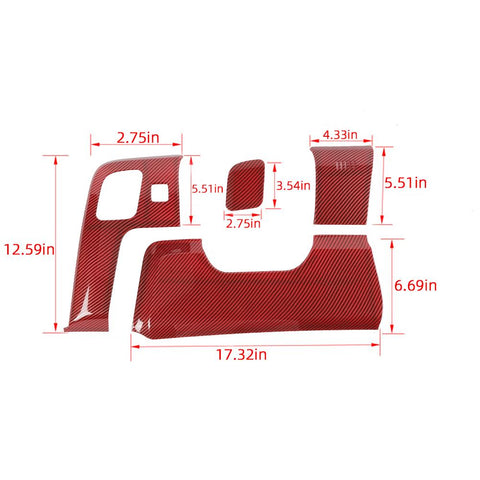 Steering Wheel Lower Panel Decor Cover Trim For Ford Mustang 2015+ Accessories | CheroCar