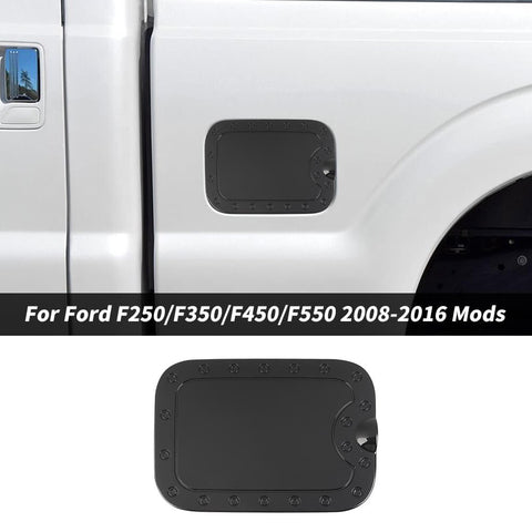 For 2008-2016 Ford F250/F350/F450/F550 Gas Cap Fuel Door Gas Tank Cover Trim