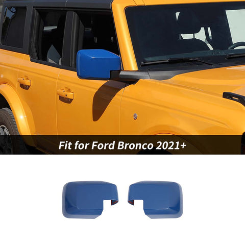 Side Rearview Mirror Caps Cover For Ford Bronco 2021+ Accessories｜CheroCar