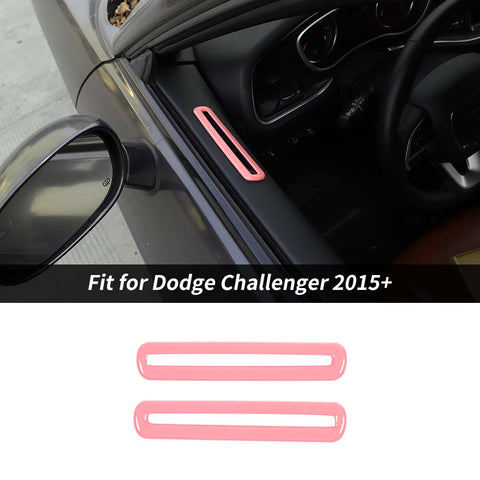 Door Air Outlet Vent Trim Cover For Dodge Challenger 2015+ Accessories｜CheroCar