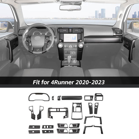 For 2020-2023 Toyota 4Runner 28 x Inner Dash Panel Decoration Cover Trim Kit