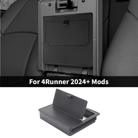 For 2024+ 4Runner Center Console Armrest Hidden Storage Box