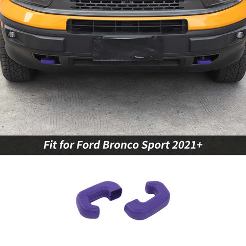 Bumper Track Tow Hook Trailer Trim Protector For Ford Bronco Sport 2021+ Accessories | CheroCar