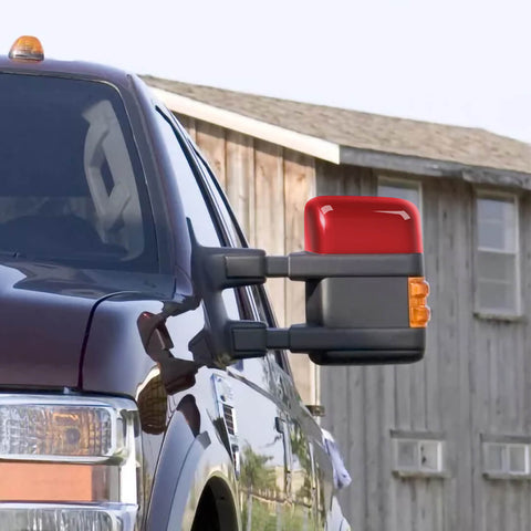 For 2008-2016 Ford F250/F350/F450/F550 Exterior Side Rear View Mirror Cover Trim Shell