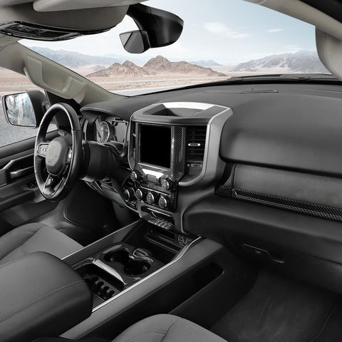 For 2018+ Dodge Ram 1500 27x Interior Decoration Kit Trim Cover