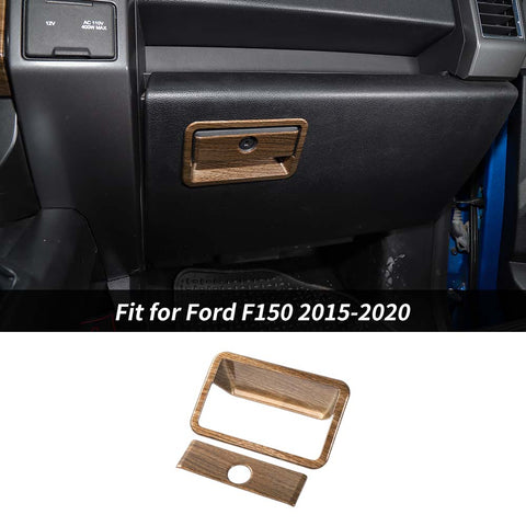 CoPilot Organizer Storage Box Handle Cover Trim For Ford F150 2015-2020 Accessories | CheroCar