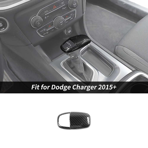 Interior Gear Shift Knob Decor Cover Trim For Dodge Charger/Challenger 2015+/Durango 2018+ Accessories | CheroCar