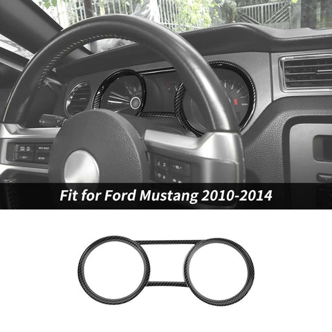 Inner Dashboard Instrument Box Panel Frame Ring Trim For Ford Mustang 2010-2014 Accessories | CheroCar