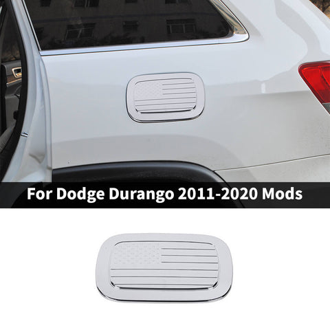 For 2011-2020 Dodge Durango Fuel Gas Door Cover Trim Overlay Fuel Tank Cap