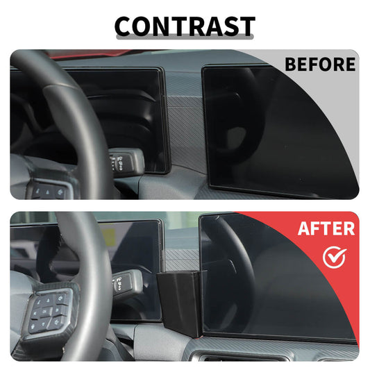 For 2024+ Ford Mustang Center Console Split Screen Gap Storage Box Organzation
