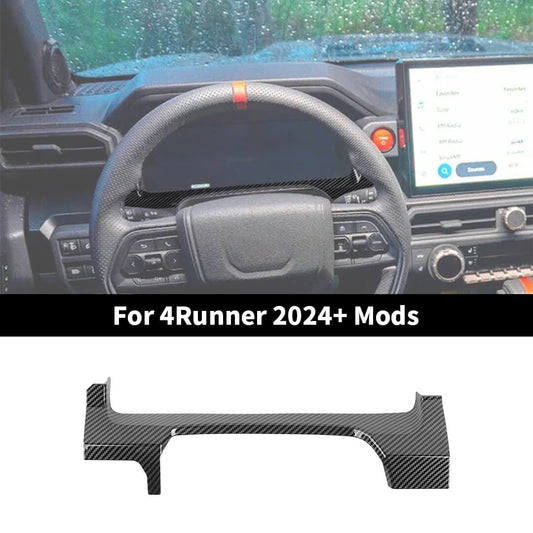 For 2024+ 4Runner Interior Center Console Dashboard Panel Trim Cover