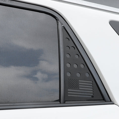 For 2010-2023 Toyota 4Runner C-pillar Triangular Window Glass Plate Trim Cover