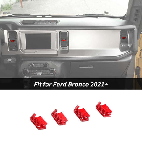 Center Dash Air Conditioner Outlet Vent Adjust Trim For 2021+ Ford Bronco｜CheroCar