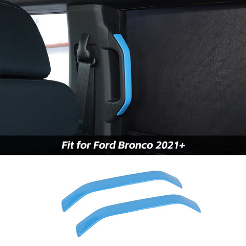 B Pillar Grab Handle Cover Decor Trim For Ford Bronco 2021+ 4-Door Accessories | CheroCar