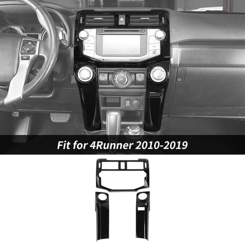 For 2010-2019 Toyota 4Runner Central Navigation Panel Air Conditioner Cover Trim