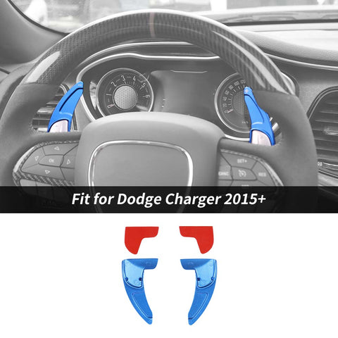 Steering Wheel Shift Paddle Cover Trim for Dodge Challenger & Charger 2015+ & Durango 2014+ A｜CheroCar