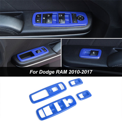 Window Lift Switch Panel Cover Trim for Dodge Charger 2011+ & Durando 2011+ & Ram 2010-2017｜CheroCar