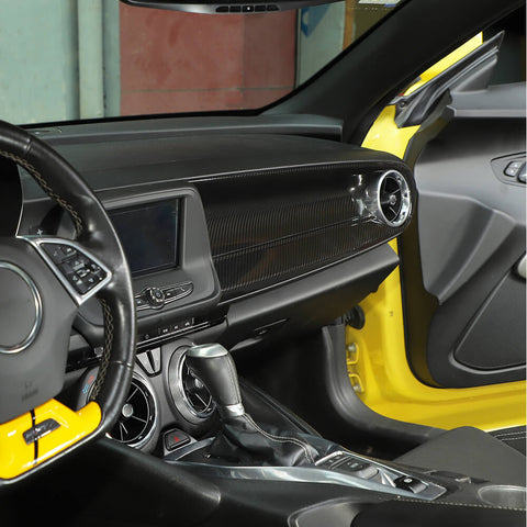 For 2016+ Chevy Camaro Center Console Co-pilot Dashboard Panel Cover Trim