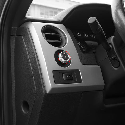 For 2013-2014 Ford F150 Raptor 14 x Steering Wheel / Window Control Panel / Center Console Knob Trim Kit
